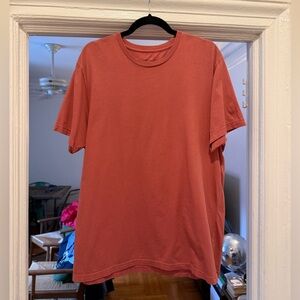 J. Crew Men's Coral Short Sleeve Tee
